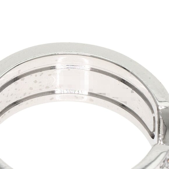 CARTIER 18k White Gold Diamond Ring #48 - Picture 7 of 11